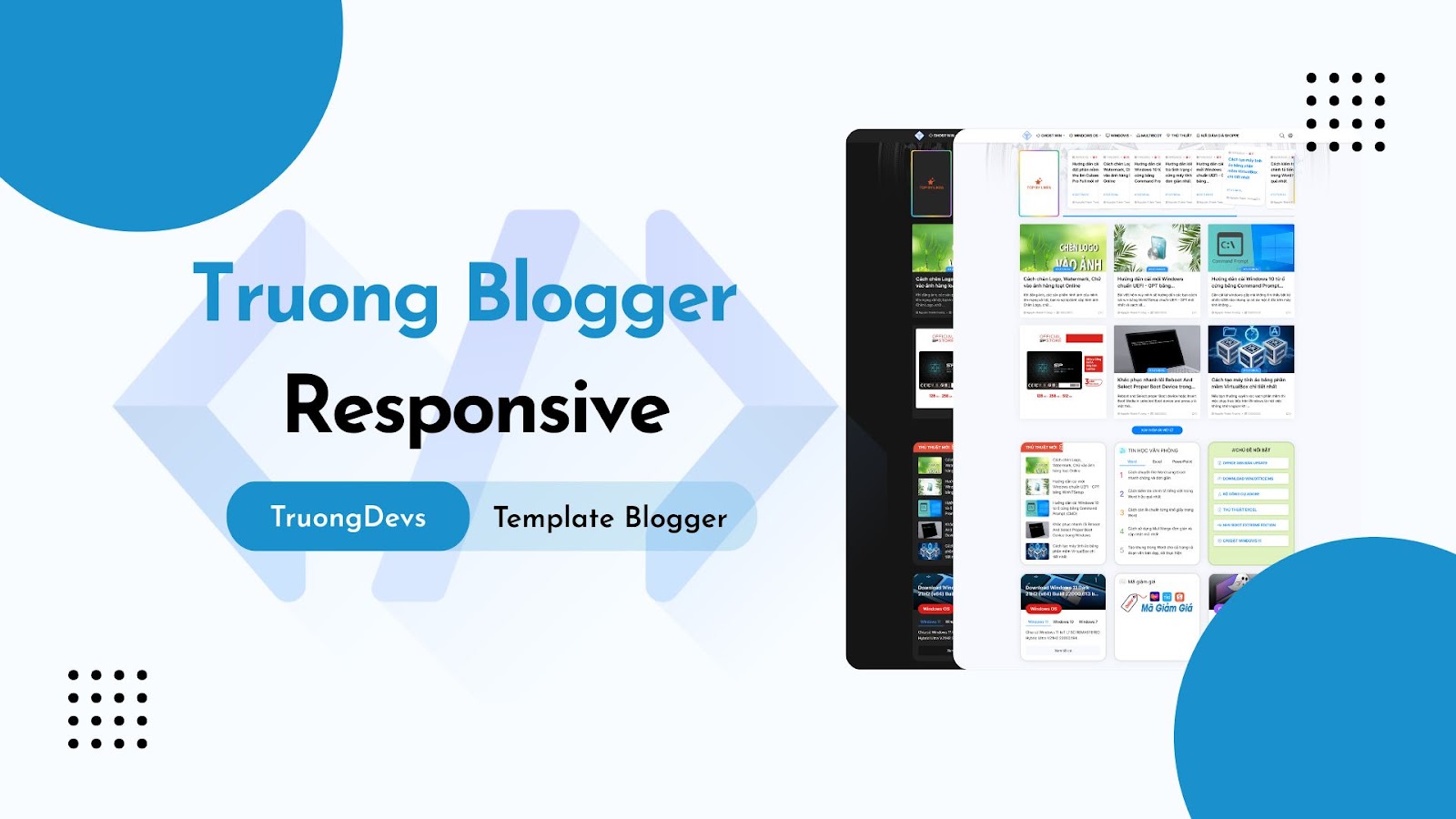Truong Blogger Premium Reponsive Blogger Template – Free Download