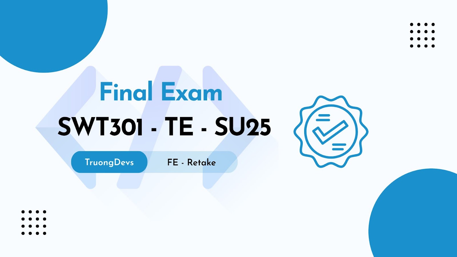 Đề Thi Retake TE SWT301 SU25 Đại học FPT Mới Nhất (Có Đáp Án)